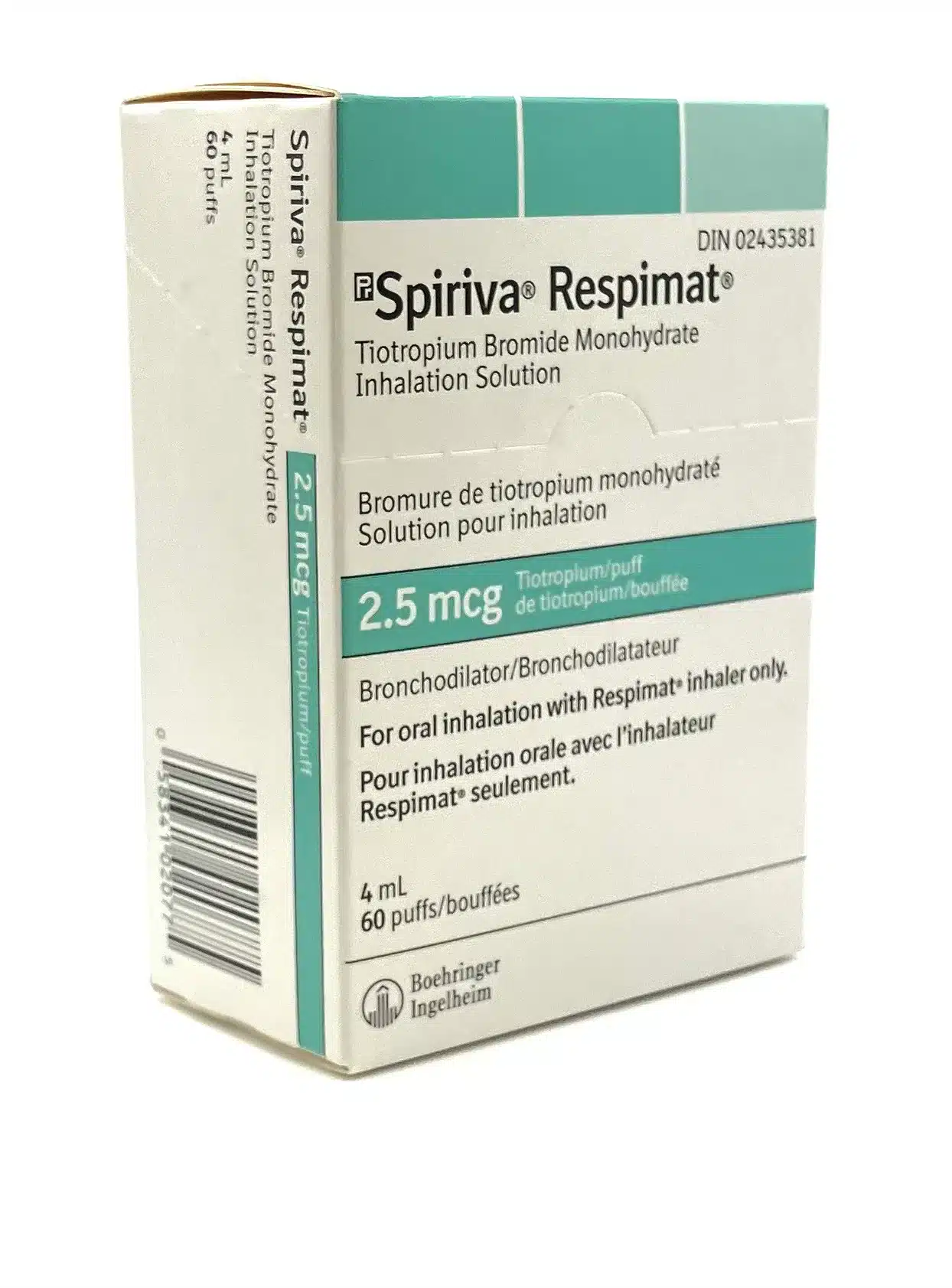 Buy Spiriva Respimat (Tiotropium) From Canada Online - DrugsByCanada