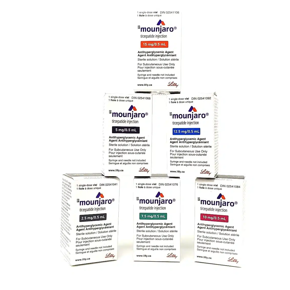 tirzepatide and ibuprofen Zepbound Tirzepatide Injection 10 mg/0.5 mL  Mountainside Medical